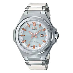 Casio G-MS Solar MSG-S500CD-7A Silver Dial 37.1mm Composite Strap Women's Watch