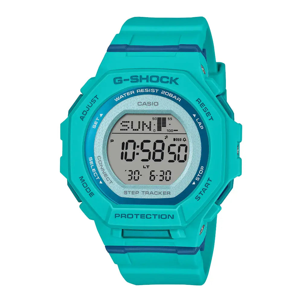 Casio GMD-B300SC-2D Tropical Sport women's G-Shock watch front view