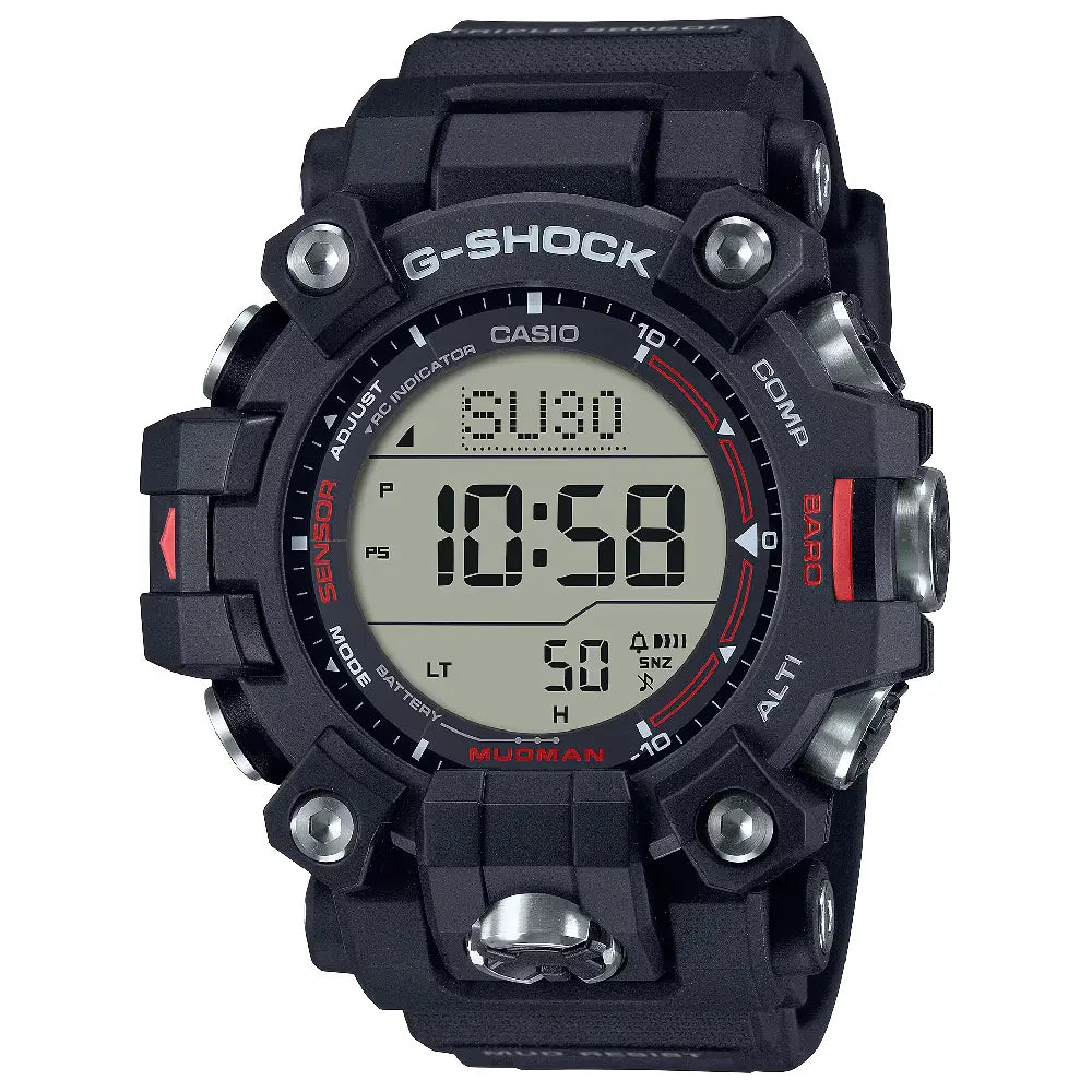 Casio G-Shock Mudman Digital GW-9500-1D Black Digital Dial 52.7mm Resin Strap Men's Watch