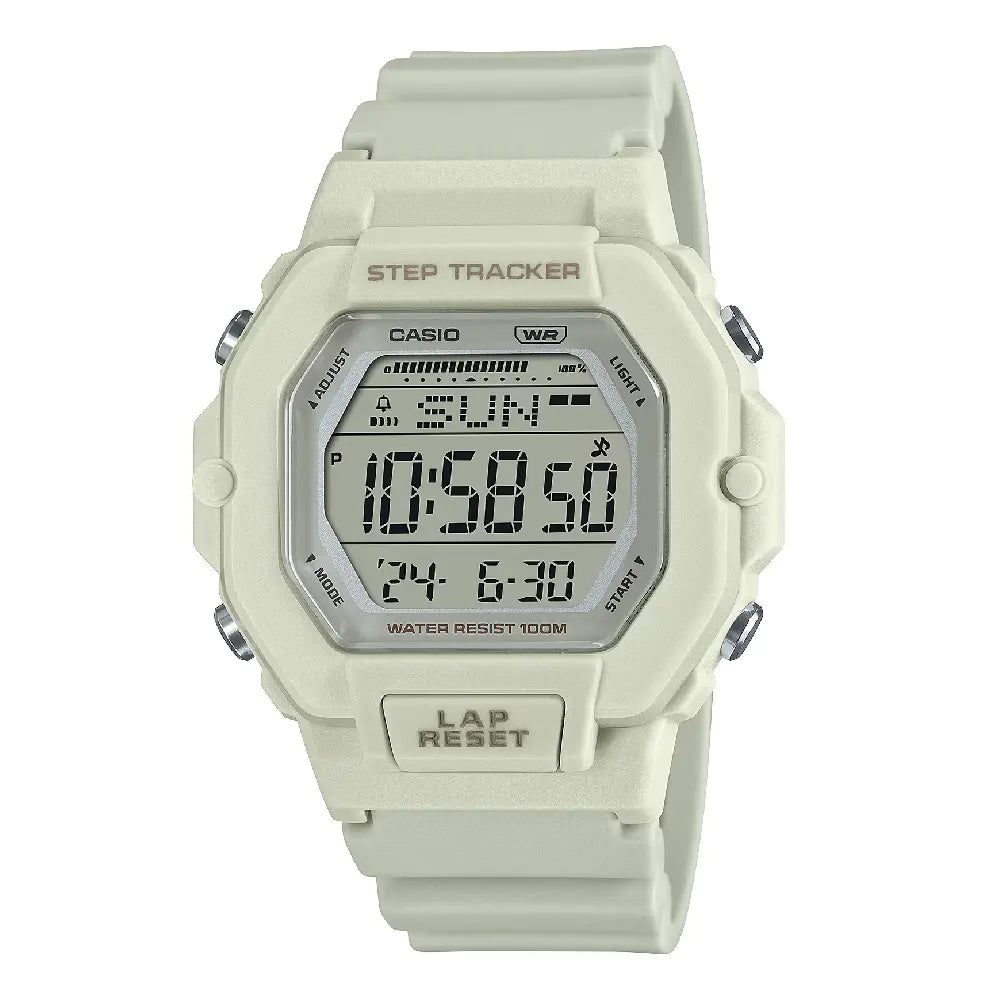 Casio Collection Digital LWS-2200H-8AVDF Grey Dial Resin Strap Women's Watch