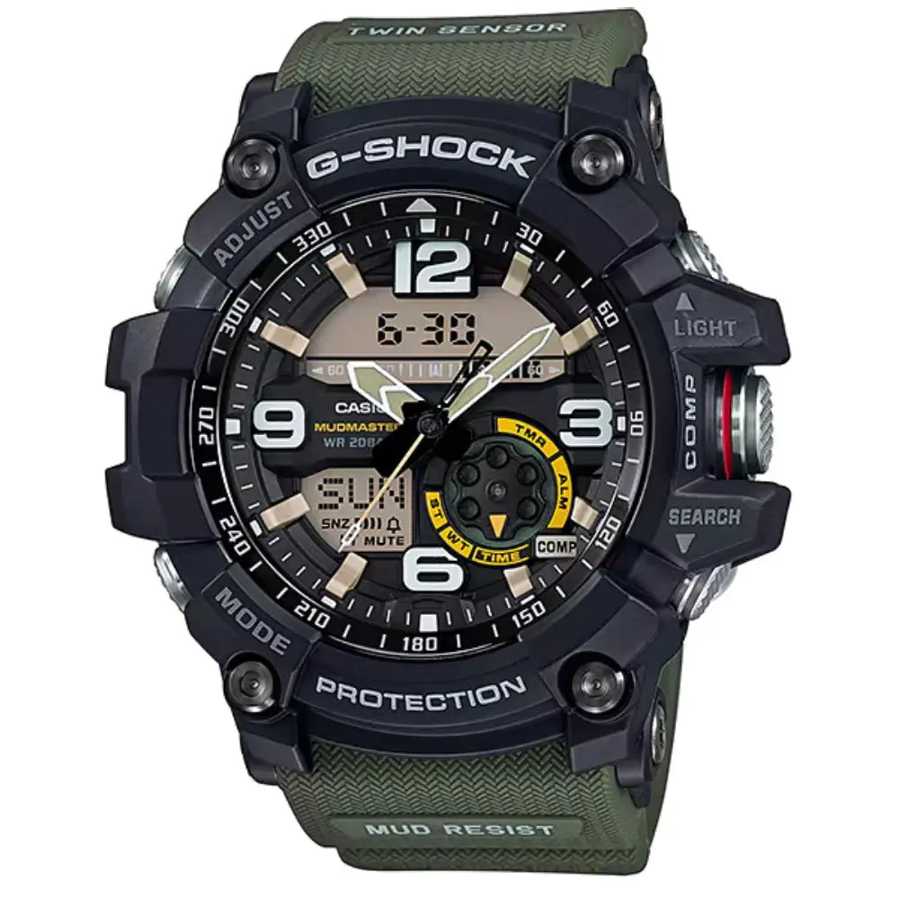 G-Shock Master of G Mudmaster GG-1000-1A3DR Black Dial Resin Men's Watch