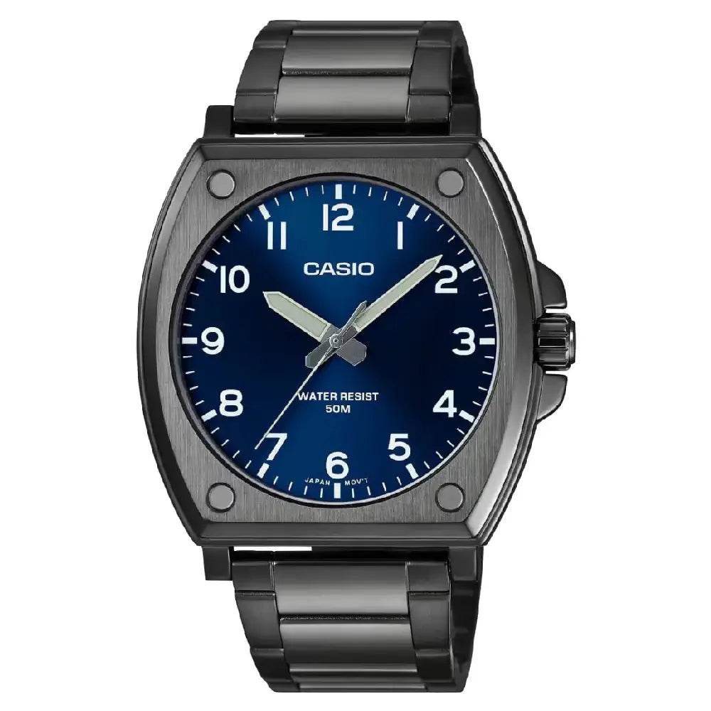 Casio Enticer Analog MTP-E730B-2AVDF Blue Dial Stainless Steel Men's Watch