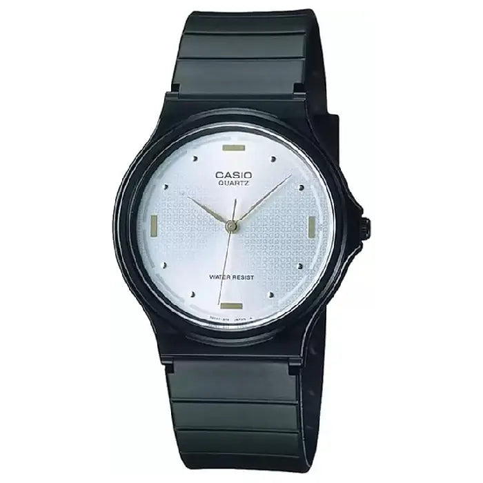Casio Youth Analog MQ-76-7A1LDF Silver Dial Resin Strap Men's Watch