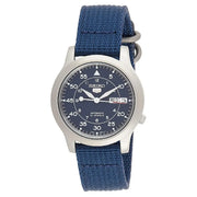 Seiko 5 Sports SNK807K2 Automatic "Military / Field Watch" Blue Dial 37mm Nylon Strap Men's Watch