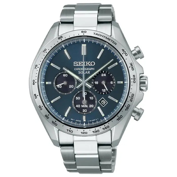 SEIKO CHRONOGRAPH SOLAR メンズ腕時計⌚ Seiko S Series SBPY163 Solar Chronograph Men's Watch – MonaWatch