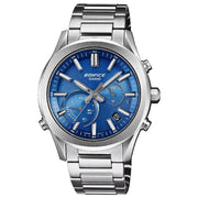 Casio Edifice EQB-1300D-2A blue dial stainless steel watch