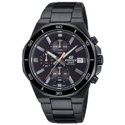 Casio Edifice EFV-640DC-1A black dial stainless steel men's watch