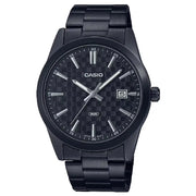 Casio Enticer MTP-VD03B-1AUDF Date Analog Black Dial Stainless Steel Men's Watch