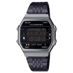 Casio Vintage Digital ABL-100WEPC-1BDR Bluetooth PAC-MAN Collaboration Black Dial Stainless Steel Unisex Watch