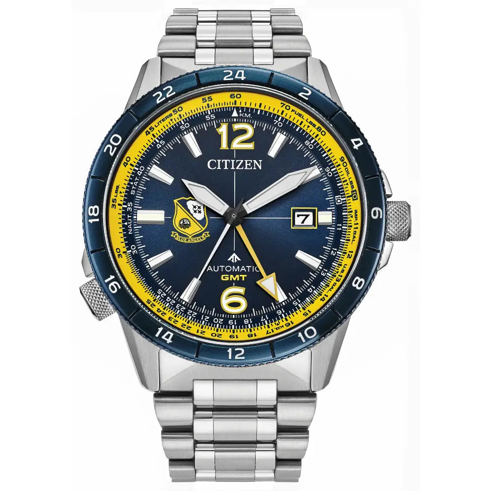 Citizen Promaster Air Blue Angels GMT NB6044-54L men's watch blue dial
