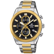 Casio Edifice EFB-710SG-1AV black dial 41mm stainless steel watch