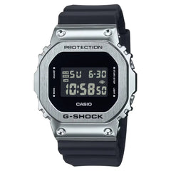 Casio G-Shock GM-5600U-1DR Metal Bezel Black Dial Resin Men's Watch