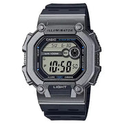 Casio Digital W-737H-1A2VDF Black Display Dial Resin Strap Men's Watch