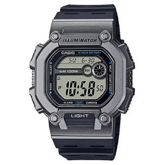 Casio Digital W-737H-1A2VDF Black Display Dial Resin Strap Men's Watch
