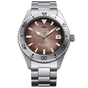 Orient RA-AC0Q17Y brown dial 40mm stainless steel mens watch