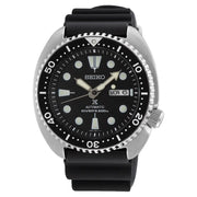 Seiko Prospex "Turtle" SRPE93K1 Black Dial 45mm Rubber Strap Men's Watch