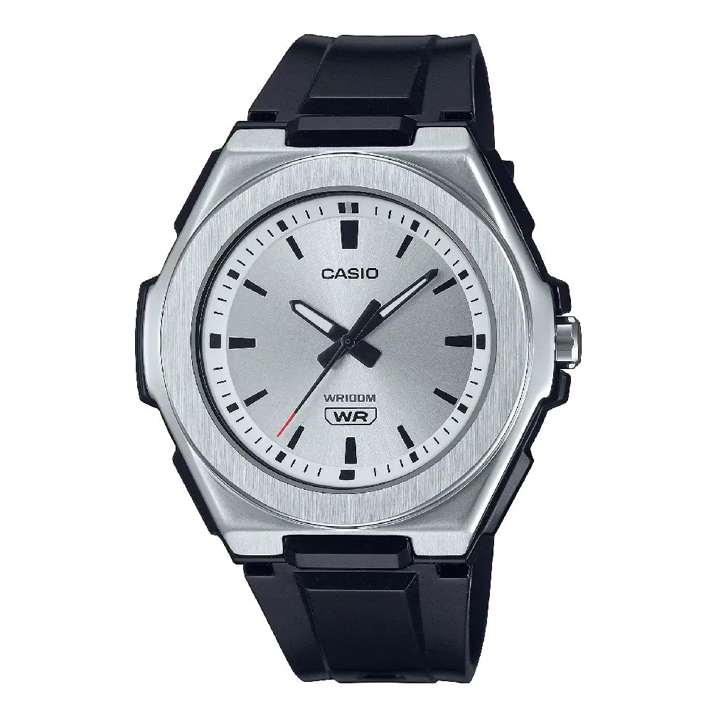 Casio Collection LWA-300H-7E2VDF Analog Silver Dial Resin Strap Women's Watch
