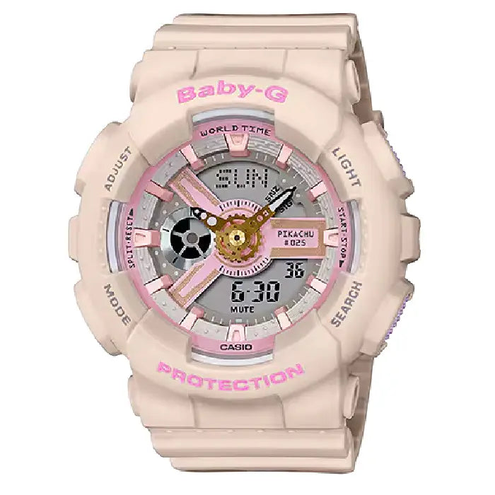 Casio BA-110PKC-4 "Pikachu" Baby-G Pokemon Limited Edition Women's Watch