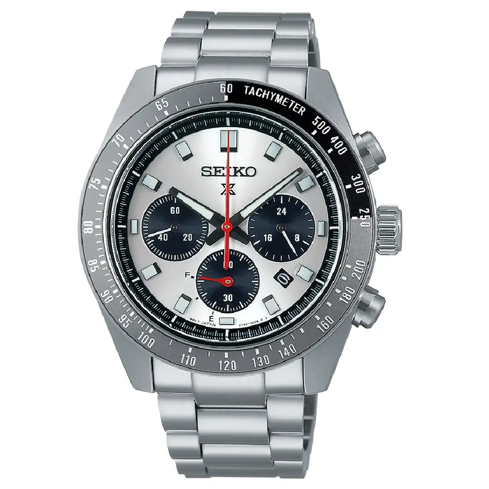 Seiko Prospex SSC911P1 "Panda" Speedtimer Solar Chronograph Men's Watch