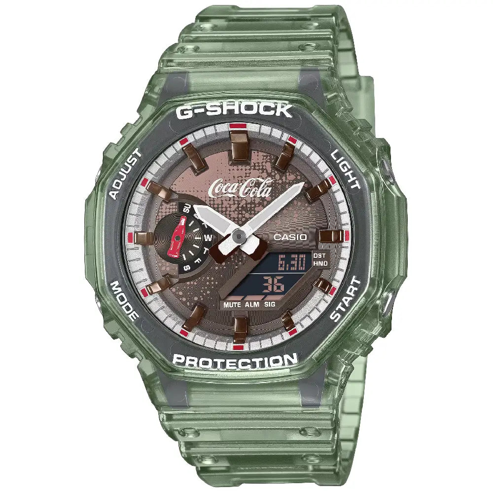 Casio G-Shock CasiOak X CocaCola GA-2100CC-3A Men's Watch