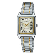 Casio Classic Analog LTP-V007SG-9B Gold Dial Stainless Steel Women's Watch