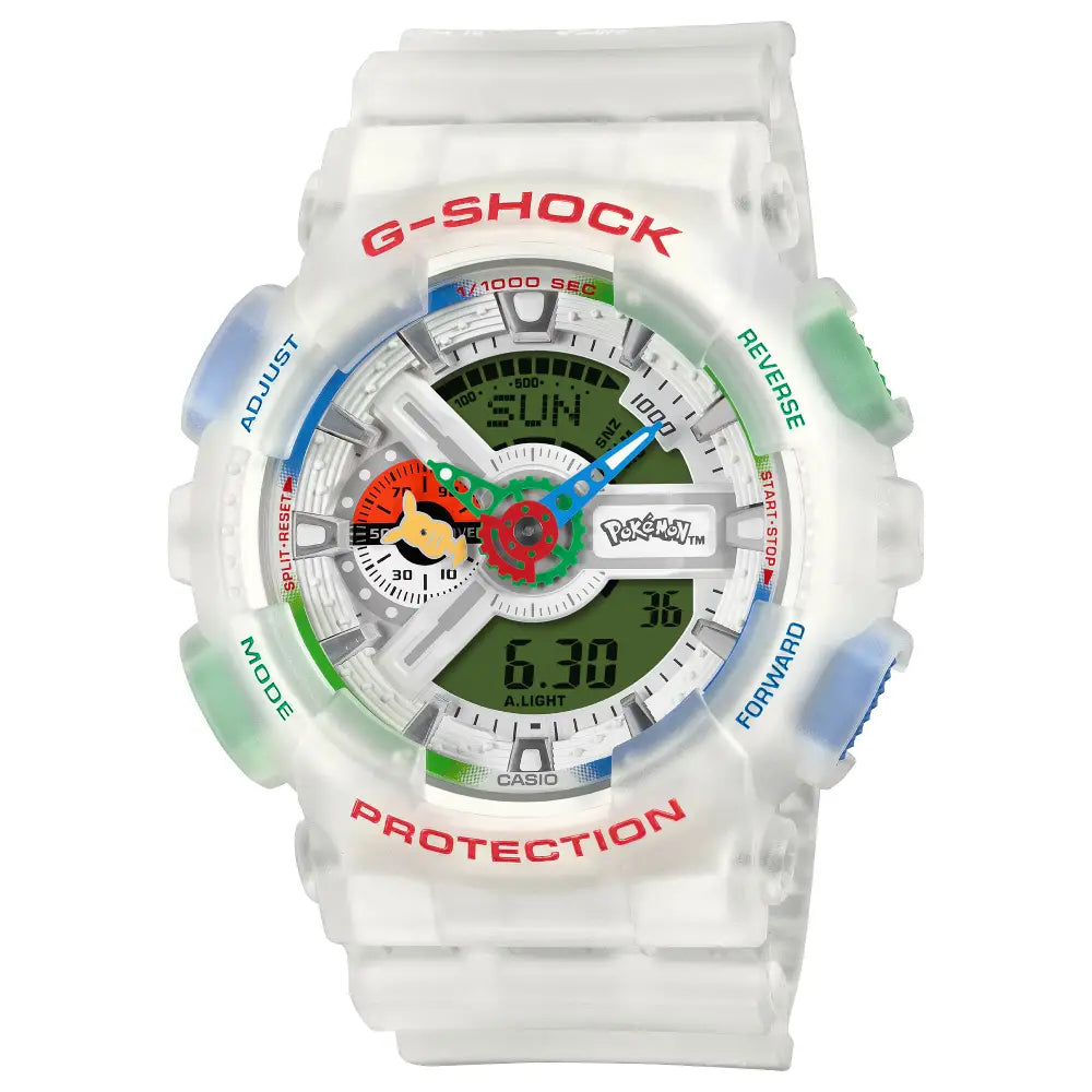 Casio G-Shock "Pokémon Collaboration - Pikachu" GA-110PKM-7A Men's Watch