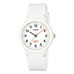 Casio Youth Analog LQ-24B-7BDF White Dial Resin Strap Women's Watch
