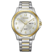 Citizen BF2026-89A two tone 41mm stainless steel mens watch white dial