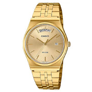Casio Collection Analog MTP-B146G-9AVDF Gold Dial Stainless Steel Men's Watch