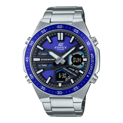 Casio Edifice Analog-Digital EFV-C110D-2AVDF Blue Dial 46.9mm Stainless Steel Men's Watch