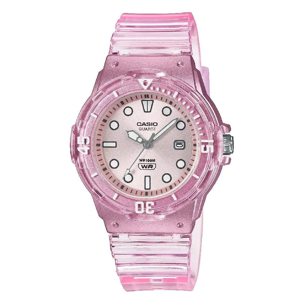 Casio POP Analog LRW-200HS-4EVDF Pink Dial Resin Strap Women's Watch