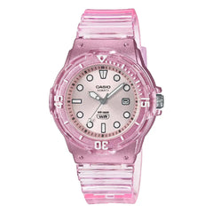 Casio POP Analog LRW-200HS-4EVDF Pink Dial Resin Strap Women's Watch