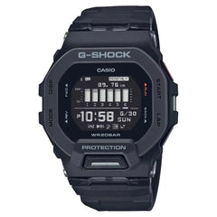 Casio G Shock G-SQUAD GBD-200-1E Digital Smartwatch Black Dial Resin Strap Men's Watch
