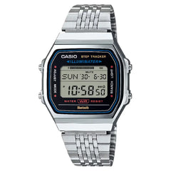 Casio Vintage Digital ABL-100WE-1ADF Bluetooth Black Dial Stainless Steel Unisex Watch