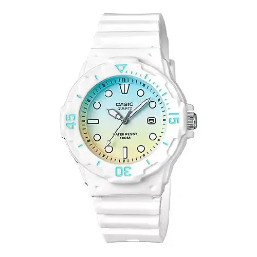 Casio Youth Analog LRW-200H-2E2VDR Blue Gradient Dial Resin Strap Women's Watch