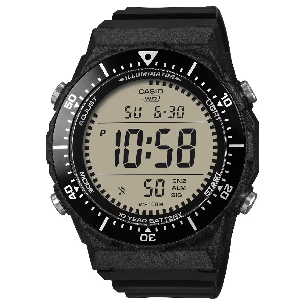 Casio Standard "Digital Diver" AE-1700H-1A Positive Display 47.3mm Resin Strap Men's Watch