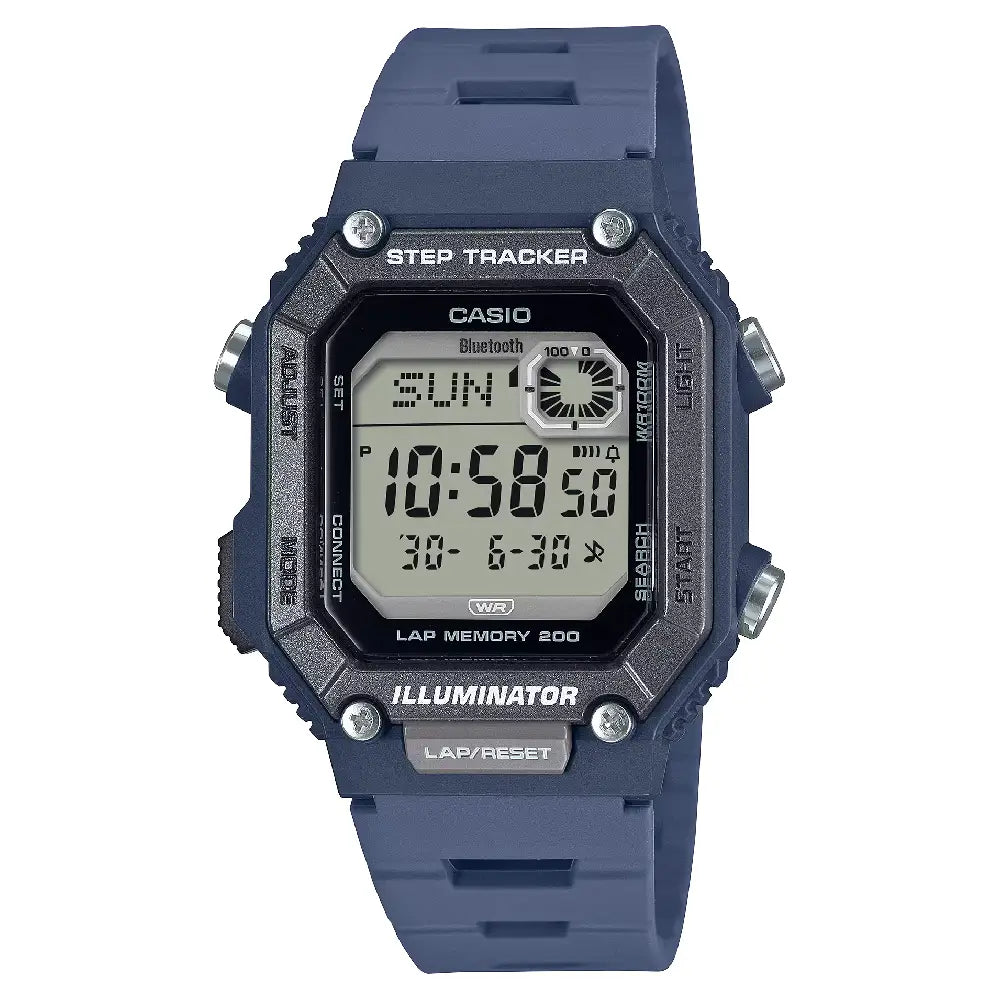 Casio Sports Digital WS-B1000-2AVDF Black Display Dial Resin Strap Men's Watch