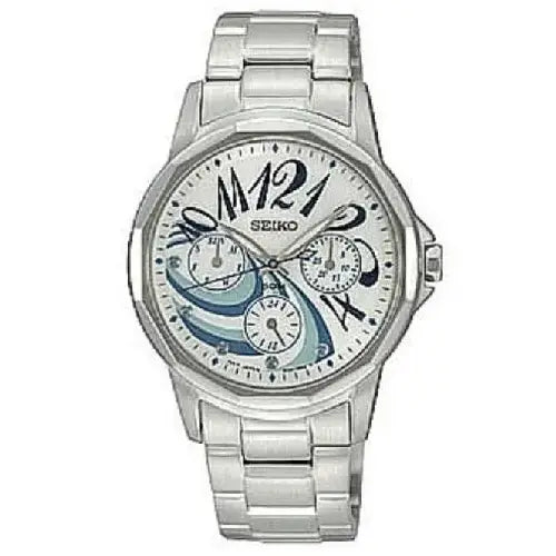 Seiko Neo Classic SKY739P1 Quartz Blue Dial 34mm Stainless Steel Women's Watch