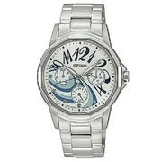 Seiko Neo Classic SKY739P1 Quartz Blue Dial 34mm Stainless Steel Women's Watch