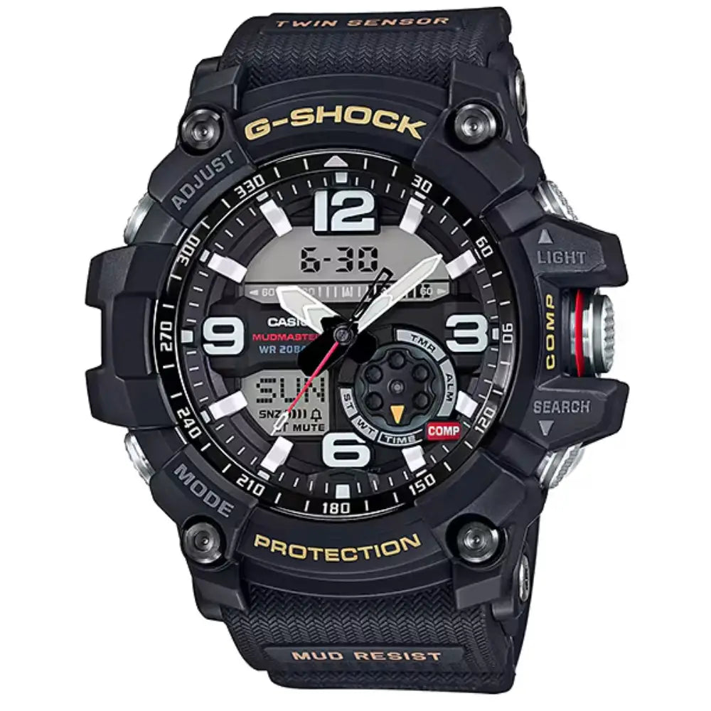 G-Shock Master of G Mudmaster GG-1000-1ADR Black Dial Stainless Steel Men's Watch