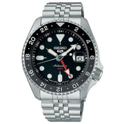 Seiko 5 Sports SBSC001 Automatic GMT Black Dial Watch – MonaWatch
