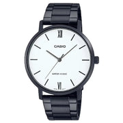 Casio Analog MTP-VT01B-7BUDF White Dial Stainless Steel Men's Watch