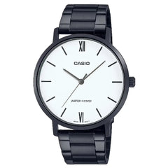 Casio Analog MTP-VT01B-7BUDF White Dial Stainless Steel Men's Watch