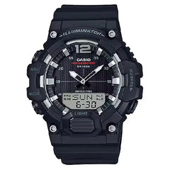 Casio Youth HDC-700-1AVDF Ana-Digi Black Dial Resin Strap Men's Watch