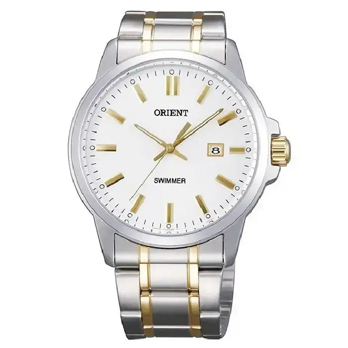 Orient Contemporary Swimmer SUNE5001W0 men's stainless steel quartz watch