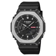 Casio G-Shock "Industrial Texture" GM-2100BM-1A Black Dial 44.4mm Bio-Based Resin Strap Men's Watch