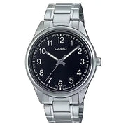 Casio Enticer MTP-V005D-1B4UDF Classic Analog Black Dial Stainless Steel Men's Watch