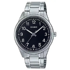 Casio Enticer MTP-V005D-1B4UDF Classic Analog Black Dial Stainless Steel Men's Watch