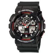 Casio G Shock GA-100-1A4DR Analog-Digital "X-Large" Black Dial 51.2mm Resin Strap Men's Watch