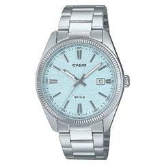 Casio Collection MTP-1302DA-2A2VDF Analog Blue Dial Stainless Steel Men's Watch